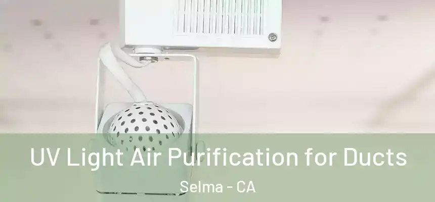  UV Light Air Purification for Ducts Selma - CA